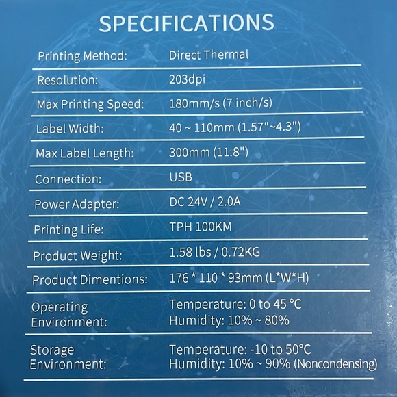 Label printer - Picture 4 of 5